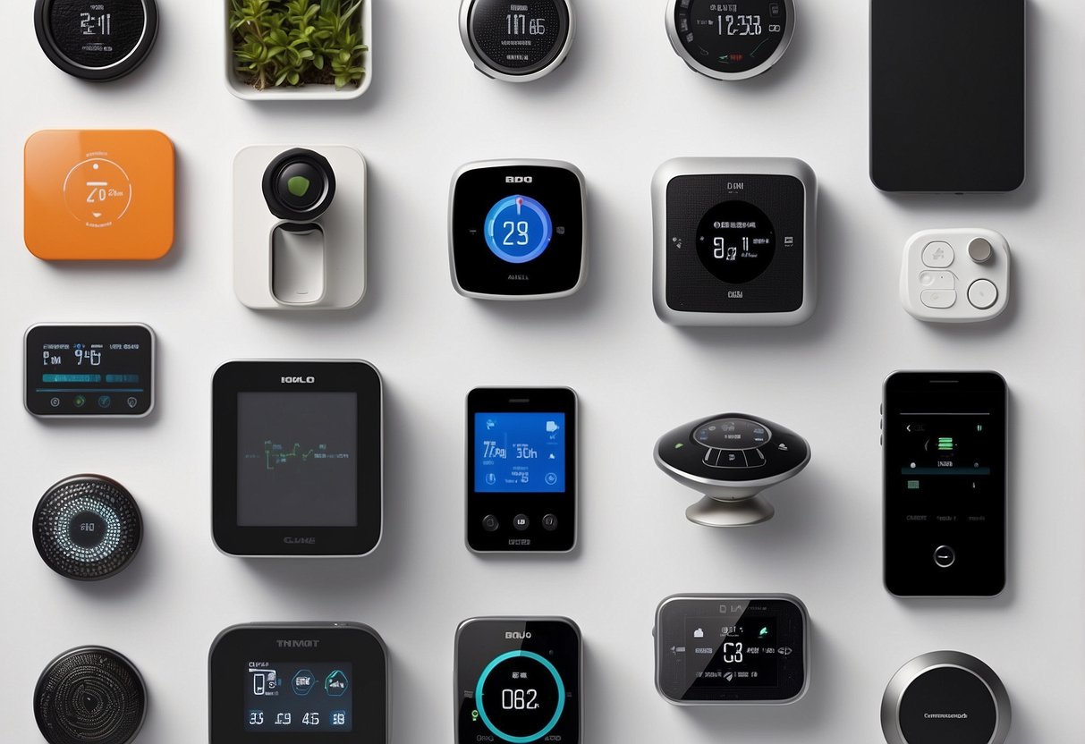 Various devices, such as smart thermostats, wearables, and connected appliances, communicating and exchanging data over a network