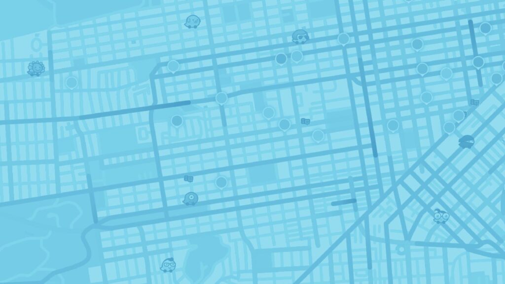 Solo necesitas un teléfono con internet y GPS para empezar a usar Waze en USA.