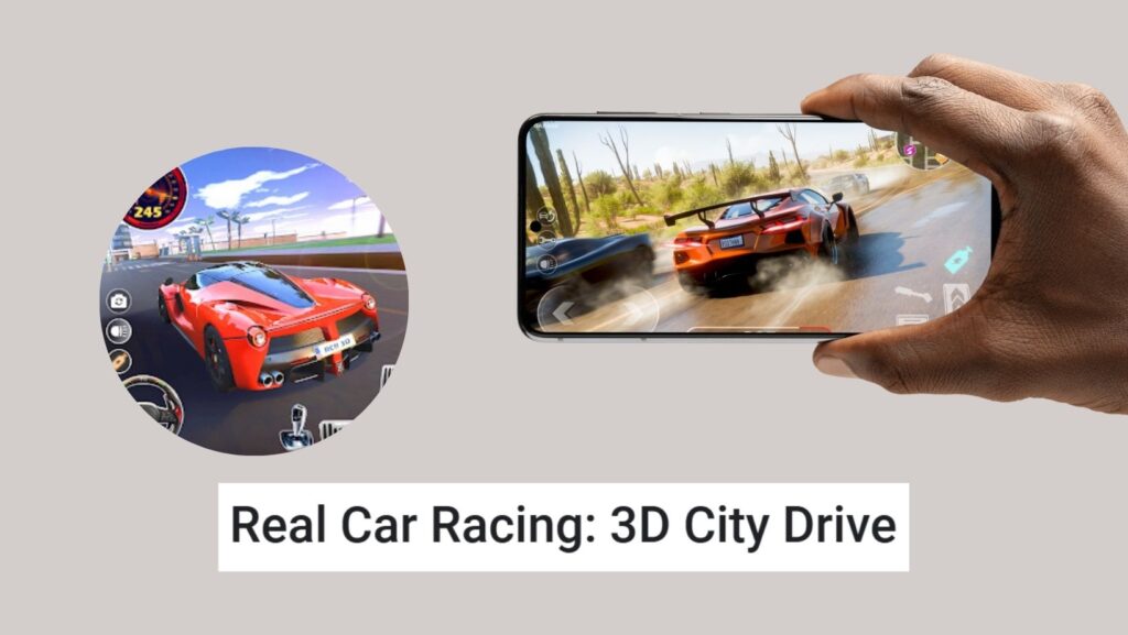 En Real Car Racing: 3D City Drive, cada carrera es un desafío lleno de adrenalina.