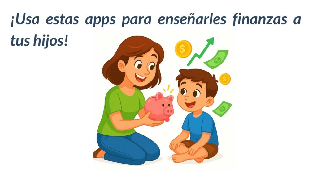 Empieza ahora mismos a enseñarles con estas apps de finanzas
